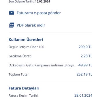 TurkNet Hesap Kısıtlama Sonrası Fatura Ödeme Ve İletişim Sorunu