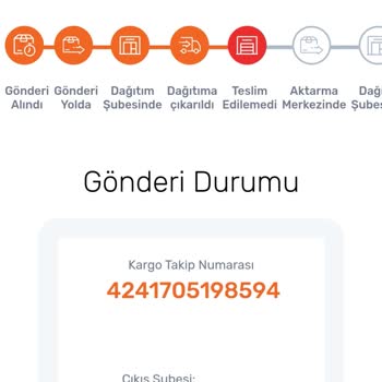 Aras Kargo Kargo Teslim Edilmeme Problemi