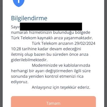TurkNet 2024 De 4 Gündür İnternetim Yok