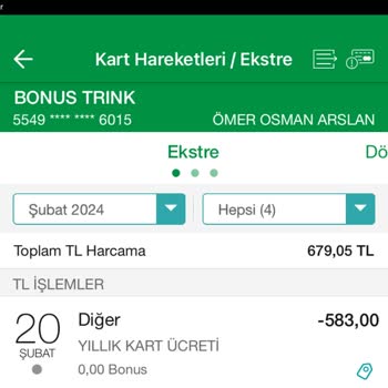 Garanti BBVA Yıllık Kart Ücreti İadesini Talep Ediyorum.