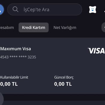 İş Bankası Maximum Kredi Kartı Başvurusu Şikayeti