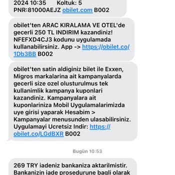Balıkesir Hakser Turizm Otobüs Beni Otogarda Bırakıp Gitti Şikayetim Var