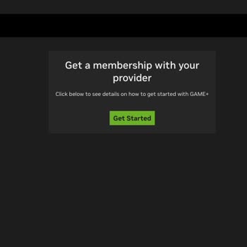 GeForce NOW powered by GAME+ Hesabıma Giriş Yapamıyorum