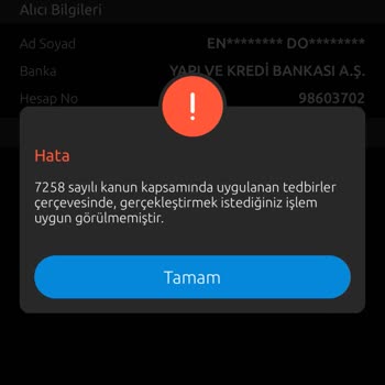Yapı Kredi 7258 Sayılı Kanun