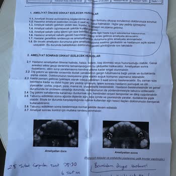 Bezmiâlem Vakıf Üniversitesi Hastanesi Plansız Programsız Çalışma