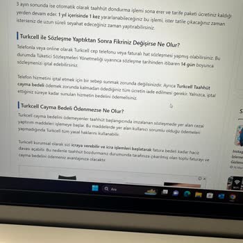 Turkcell Haksız Cayma Bedeli