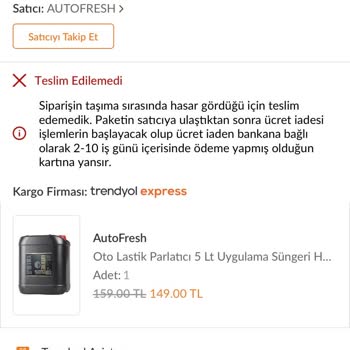 Trendyol Ürünümü Göndermiyor Çözüm Bulmuyorlar