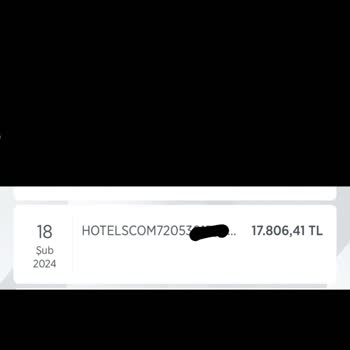 Hotels.com Yanlış Tutar İade Ediyor!