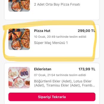 Yemeksepeti Almadığım Yemeğin Parasını Aldınız