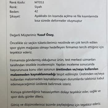 Skechers Garanti İşgüzarlığı 4 Aylık Ürünü Kapsam Dışı Bıraktılar.