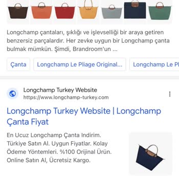 Longchamp Turkey Website Https://www.longchamp-turkey.com "sahtedir"