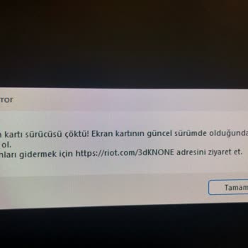 Hepsiburada'dan Alınan Ekran Kartı Arızalı