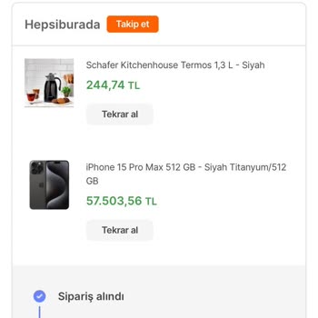 Hepsiburada Hatalı Fiyat Diyerek Bilgim Olmadan Ürünü İptal Etti.