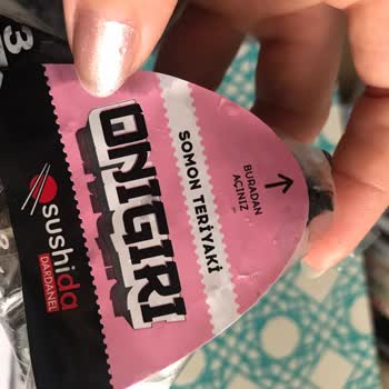 Migros Marketten Aldığım Tarihi Geçik Sushida Onigiri
