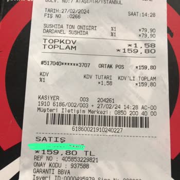 Migros Marketten Aldığım Tarihi Geçik Sushida Onigiri