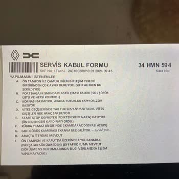 Kemal Tepretoğulları Dacia Stepway 2023 CVT Sıfır Model Ayıplı Satılan Araç