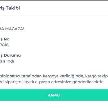 Forma Mağaza (Instagram: forma.magaza) 1. Hafta Önce Verdiğim Siparişler Kargoya Bile Verilmemiş