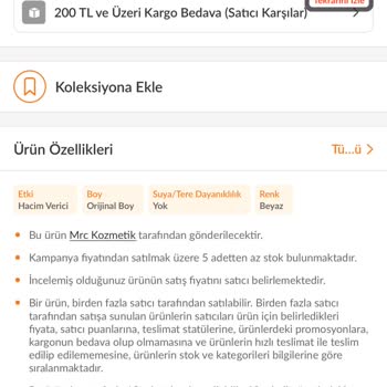 Lancome Hediye Ürün Hayal Kırıklığı Ve Çözüm Beklentisi