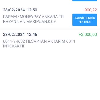 MoneyPay Paramın İadesini İstiyorum