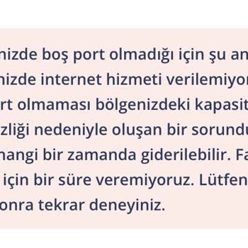 Türk Telekom İnternet Aboneliği Olmuyor