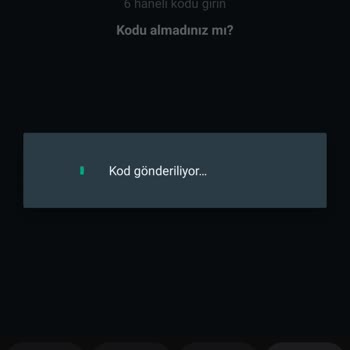 WhatsApp Telefon Doğrulama Hatası