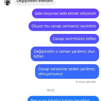 Borzmoda (Instagram) Param İade Edilsin