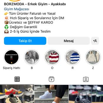 Borzmoda (Instagram) Param İade Edilsin
