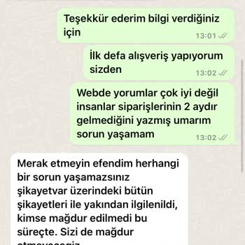 Lesequence Siparişi Asla Göndermiyor!