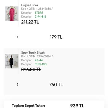 Tesettür Kombinim - Toprak Boutique Müşteri Memnuniyetsizliği Ve İade Sorunları