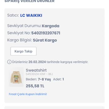 Sürat Kargo Kargomu Getirmiyor Lütfen Yardım Edin