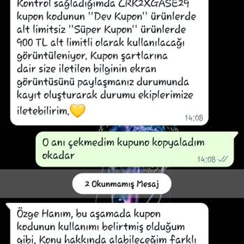 LCW Kupon Kodunu Kullanamıyorum Yardımcı Olan Yok Bu Konuda