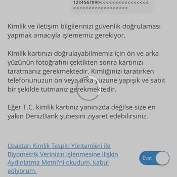 Denizbank'tan Hizmet Alamıyorum