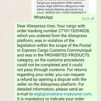 Aliexpress Gelmeyen Ürünün Ücretini Ödemiyor