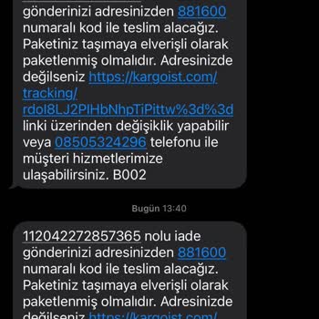 Kargoist İadeyi Almaya Gelmiyor...