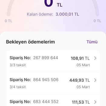 Hepsiburada Limiti Kullanıyordum Ödememi Yaptım Gününde