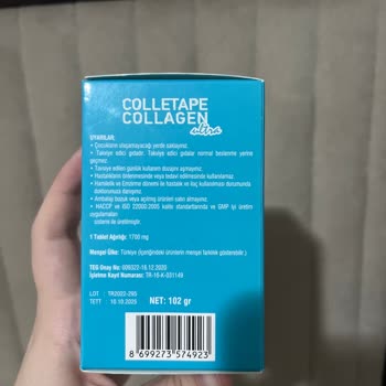 Dersal İlaç Collagen Kullanımı Sonrası Karın Ağrısı