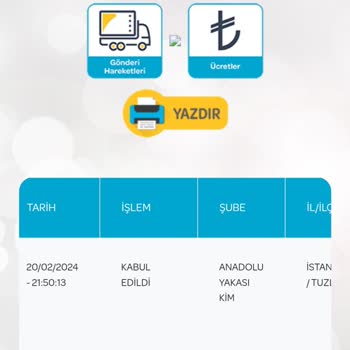 PTT Kargo PTT Ürünümü Dağıtıma Çıkarmıyor