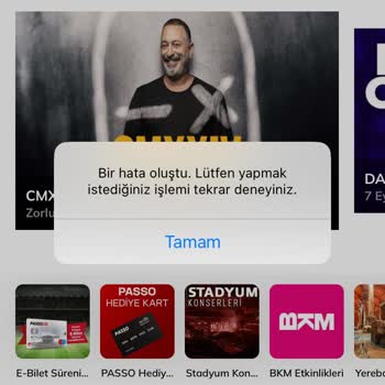 Yardımcı Olun Passolig Uygulaması Hata Veriyor