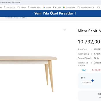 İstikbal Ürün Teslim Sorunu (gecikme)