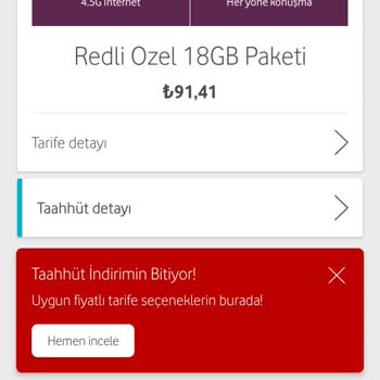 Vodafone Nun Haksız Zamları