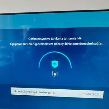 Samsung Kusurlu Ürün Televizyon
