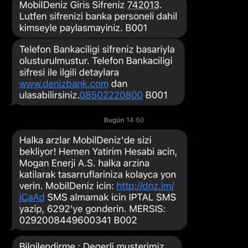 Denizbank Kart Aidat Borcu