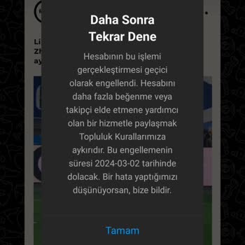 Instagram Sürekli Engel Veriyor!