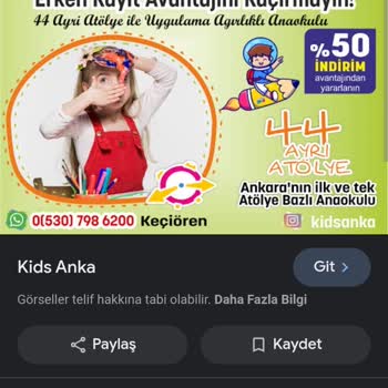 Kids Anka Vasat Bir Kreş Eğitimsiz Eğitmenler