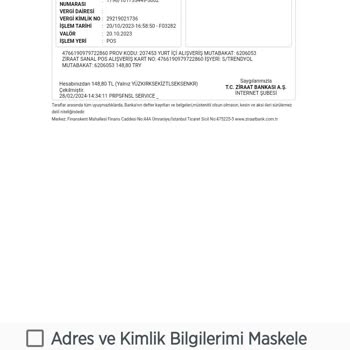 Trendyol Uygulaması Sipariş Şikayeti