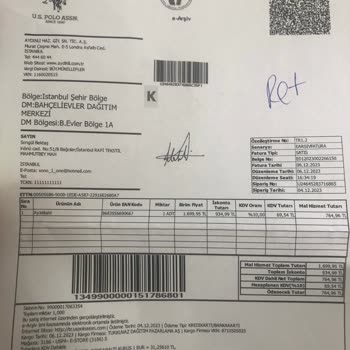 U.S. Polo Assn. Us. Polo İade Sıkıntısı