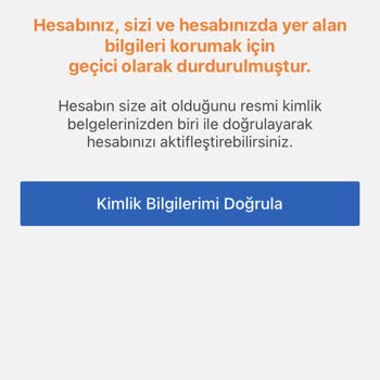 Sahibinden Sistemsel Sorun Nedeniyle İşlem Yapamıyoruz