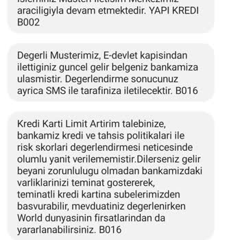 Yapı Kredi'nin Kredi Kartı Ve Kredi Vaadi Hayal Kırıklığı
