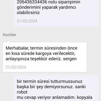 N11 Kochler Satıcısı Ürünü Göndermedi Para İadesi Alamıyorum.