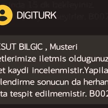 Digiturk'ten İnternet Hizmeti Alamadım Ve Yeni Masraflar Çıkartılıyor.